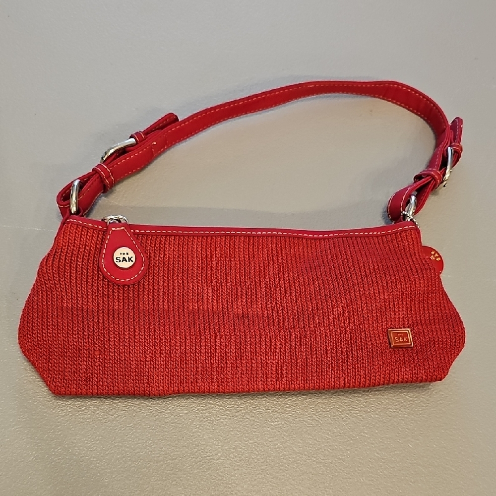 The Sak Cherry Red Shoulder Bag